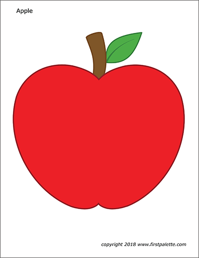 apple free template